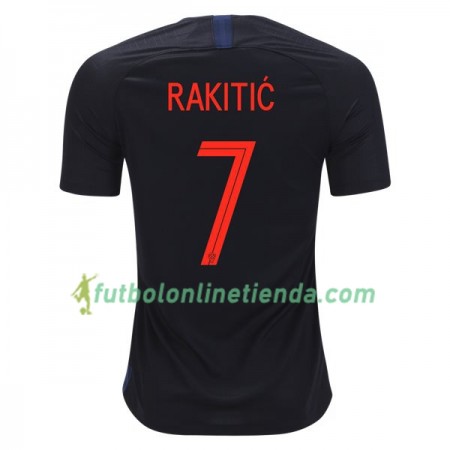 Camiseta Croacia Rakitic 7 Segunda Mundial 2018